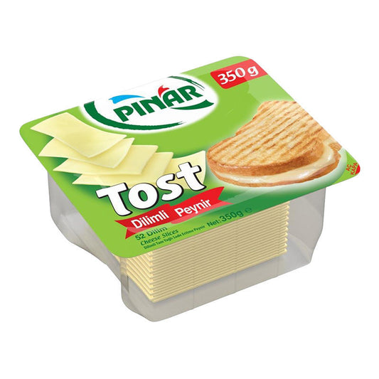Pinar Sliced Toast Cheese 52 Pcs 12.34 Oz (350 Gr)