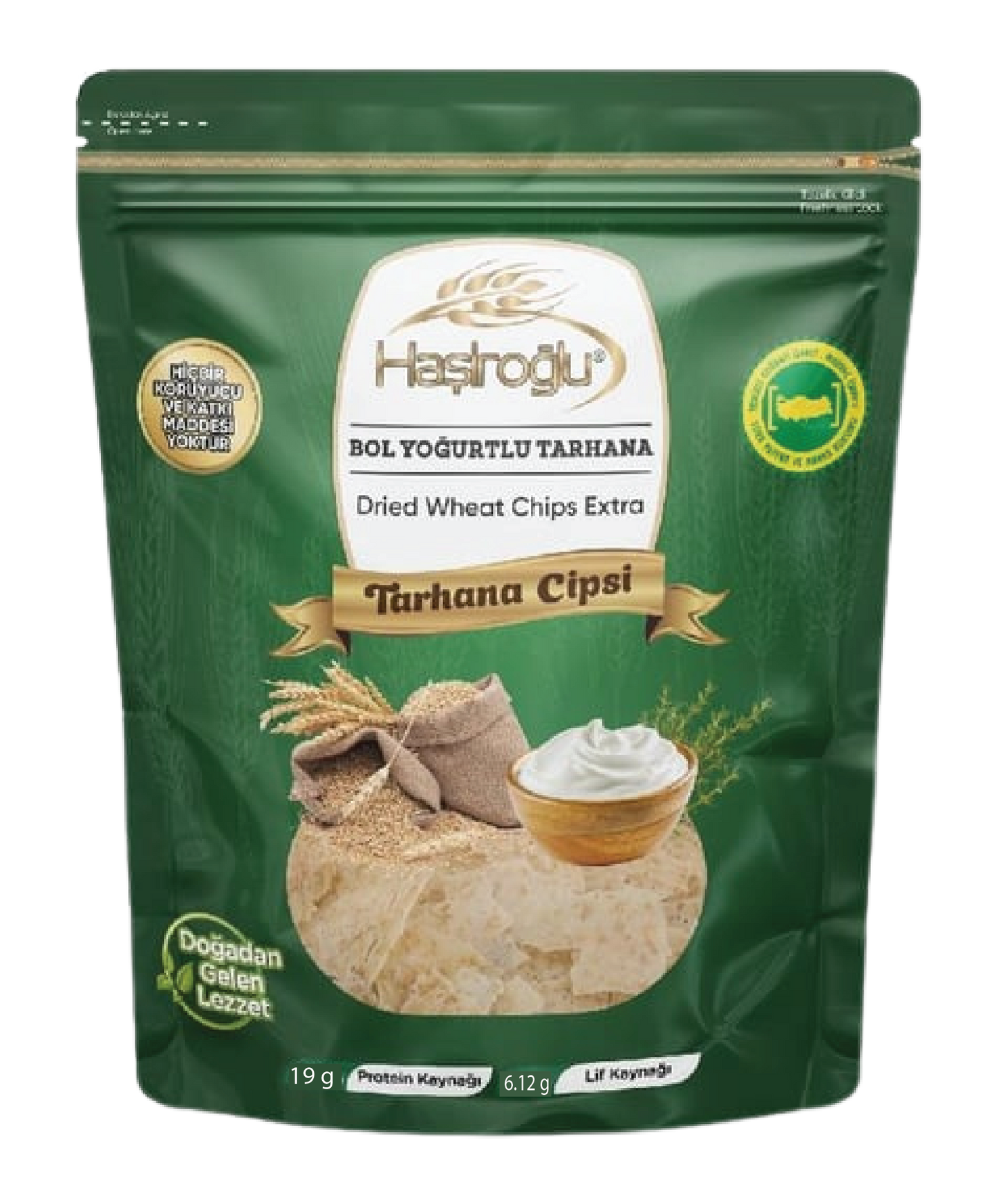Hasiroglu Extra Yoghurt Tarhana Chips 450 Gr
