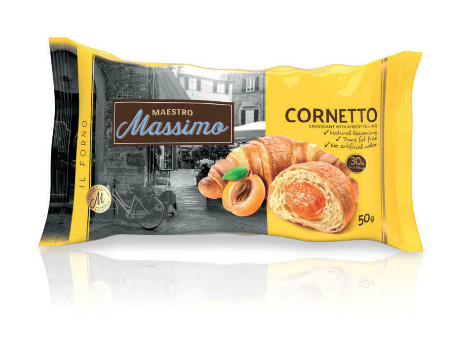 !Massimo Croissant Apricot 6 Pcs 300 Gr
