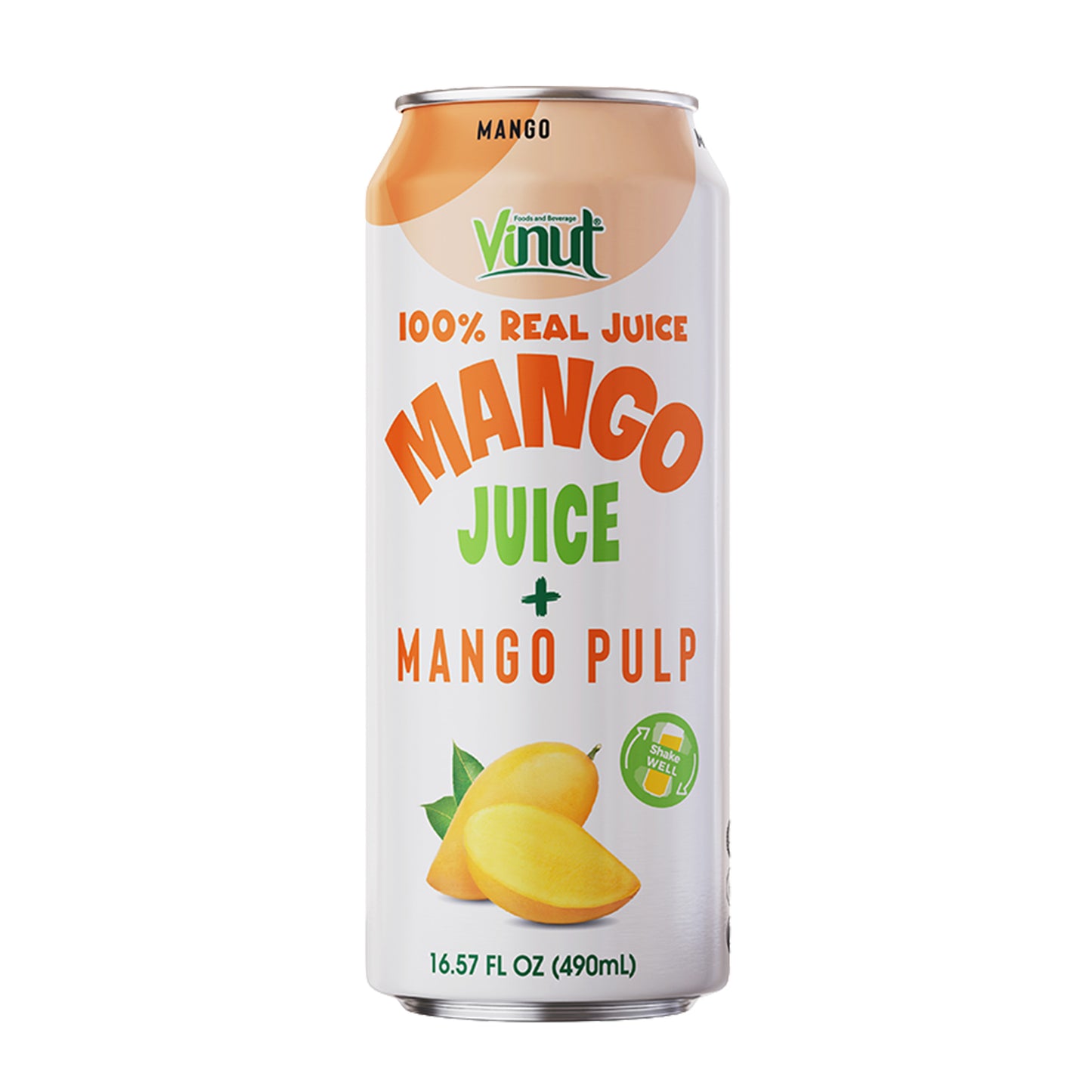 Vinut %100 Fruit Juice Mango 490 ml