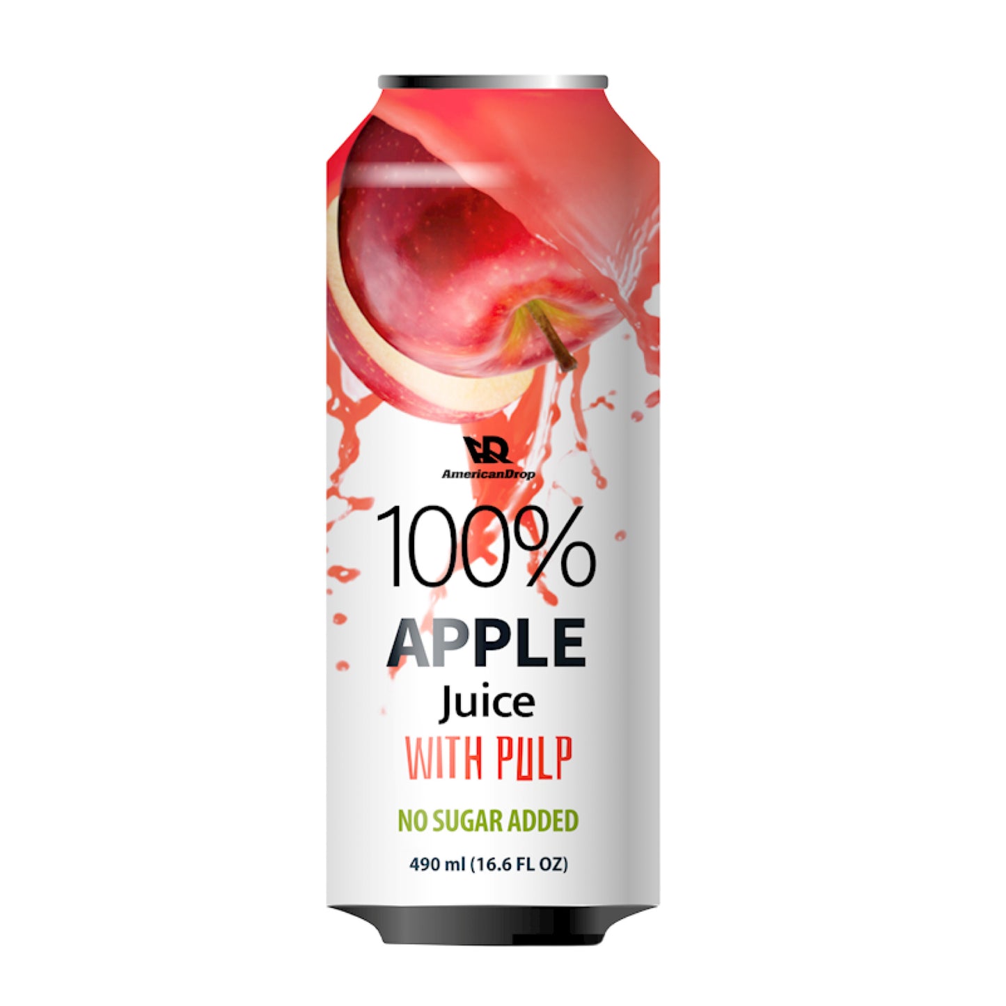 AmericanDrop 100% Apple juice 490ml