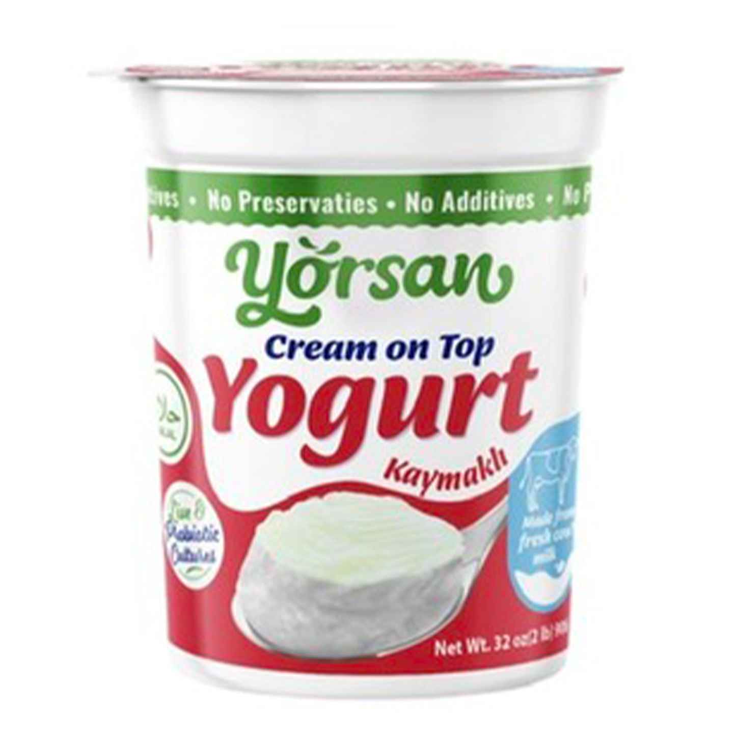 Yorsan Cream On Top Yogurt Original 2 lb