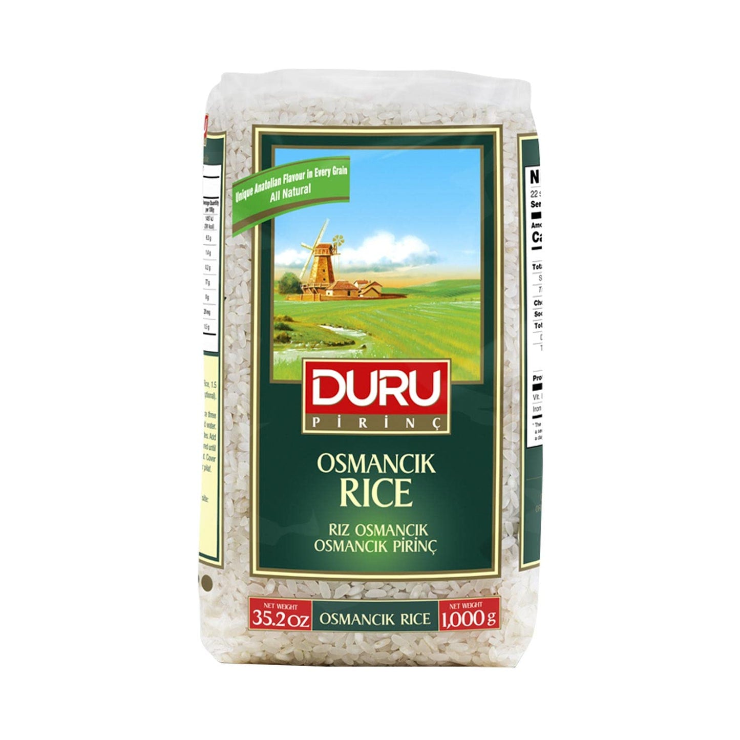 !Duru Osmancik Rice 2.20 Lb (1000 Gr)