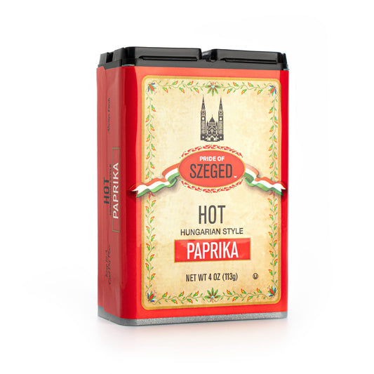 Pride of Szeged Hot Hungarian Paprika 4 Oz (113 Gr)