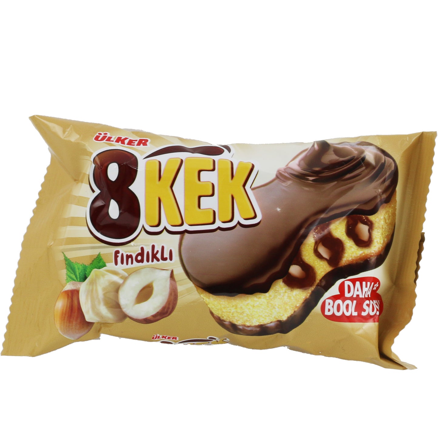 !Ulker Dankek 8 Cake With Hazelnut 1.83 Oz (52 Gr)