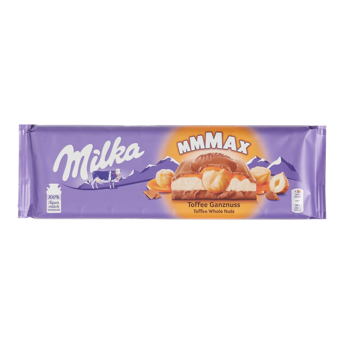Milka MMMAX Toffe Ganznuss Nuts 10.58 Oz (300 Gr)