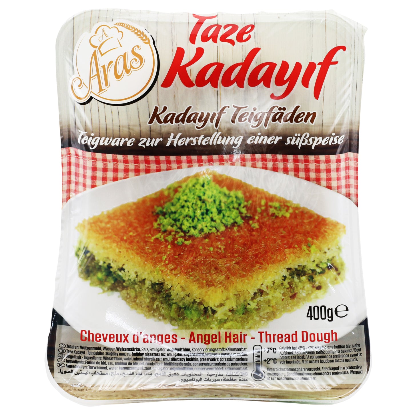Aras Taze Kadayif 14.1 Oz (400 Gr) test