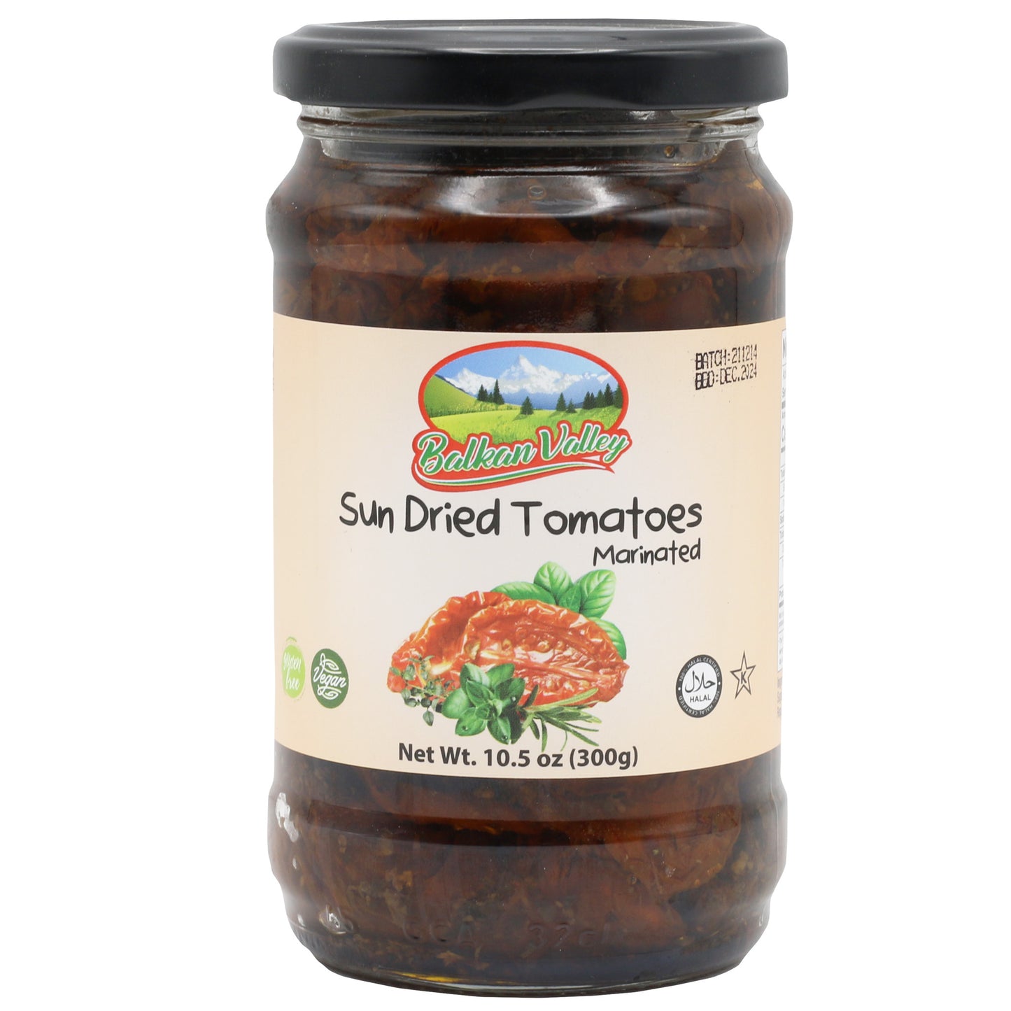 !Balkan Valley Dried Marinated Tomatoes 10.5 Oz (300 Gr)