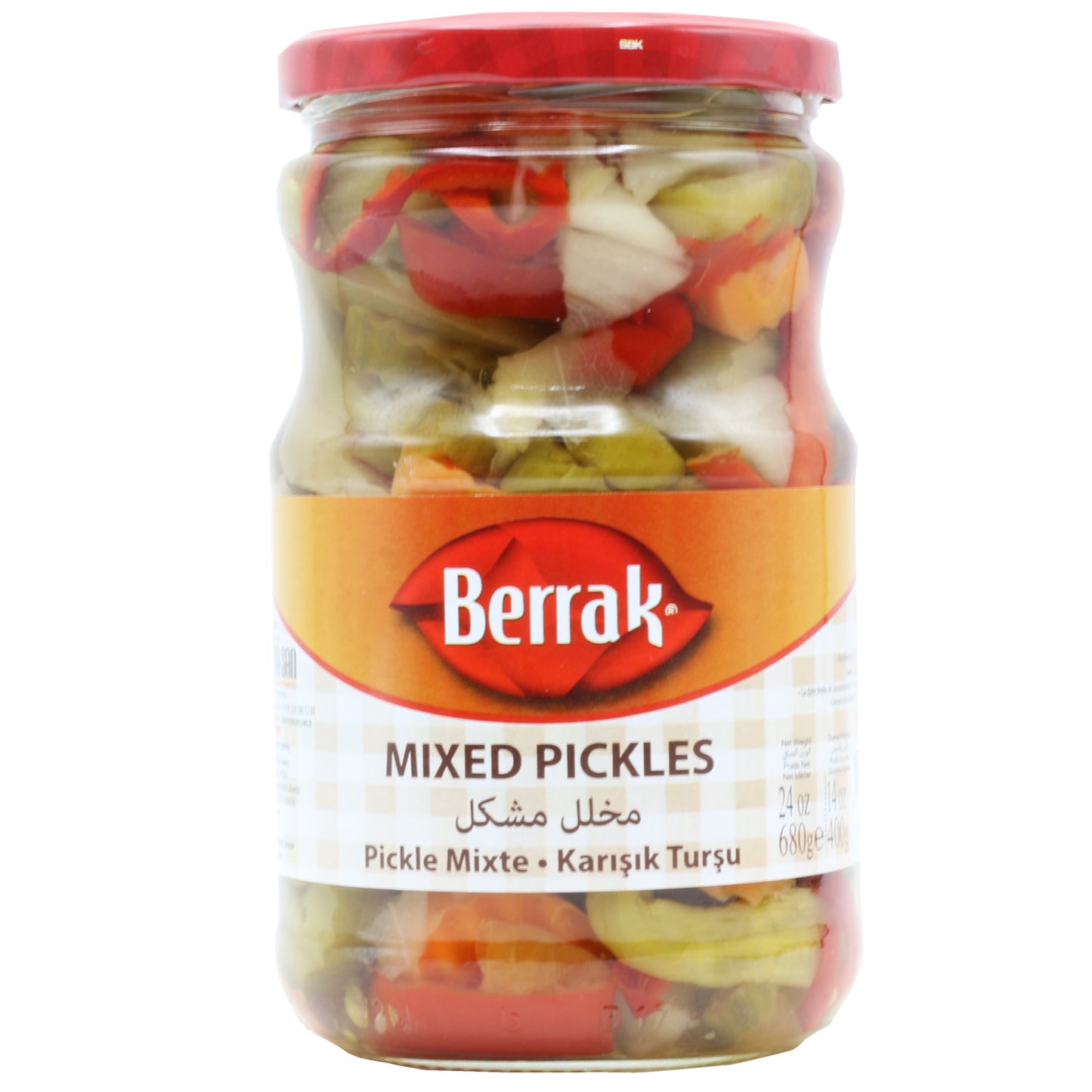 Berrak Mixed Pickles 1.5 LB (680 Gr)