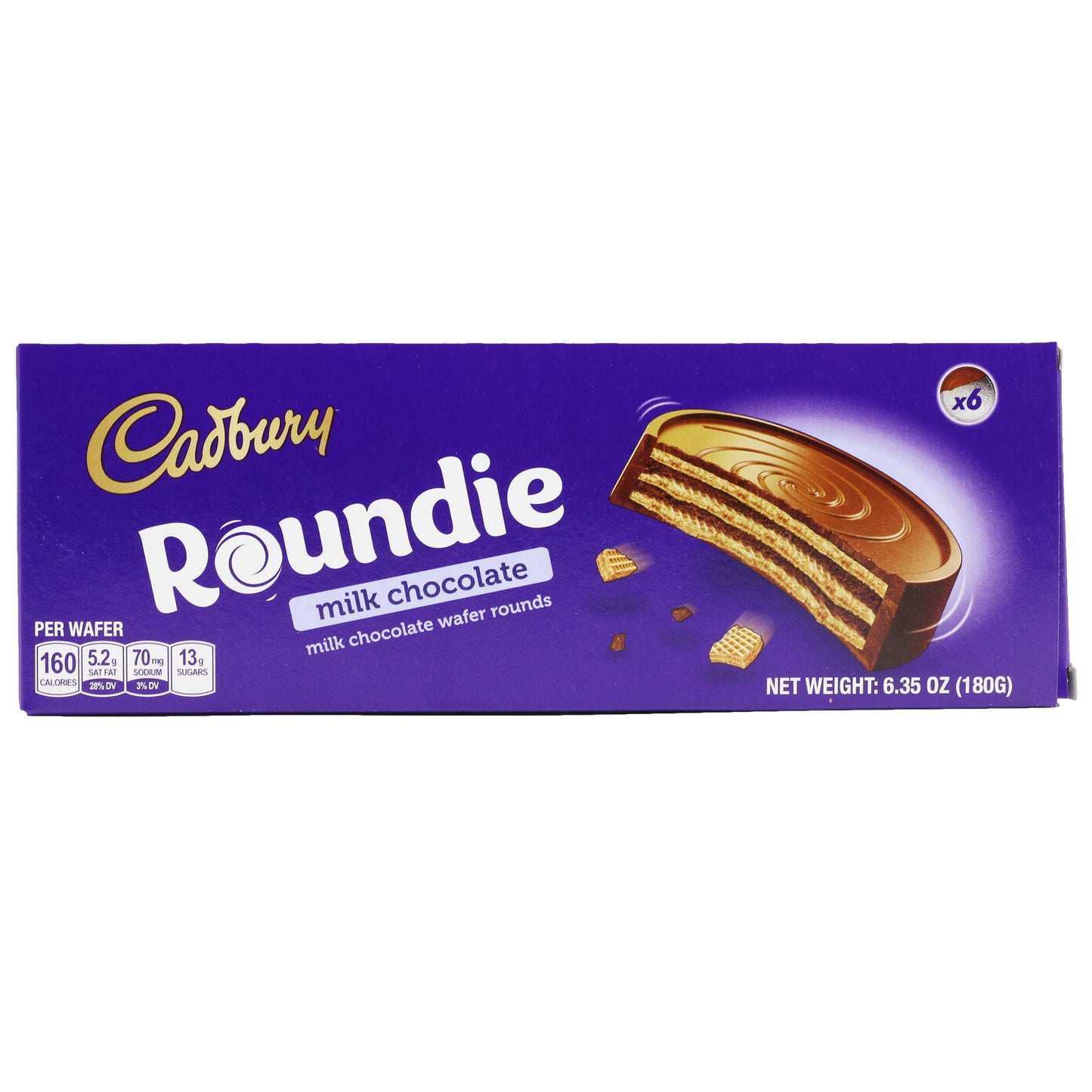 !Cadbury Roundie Wafer 6.3 oz (180 Gr)