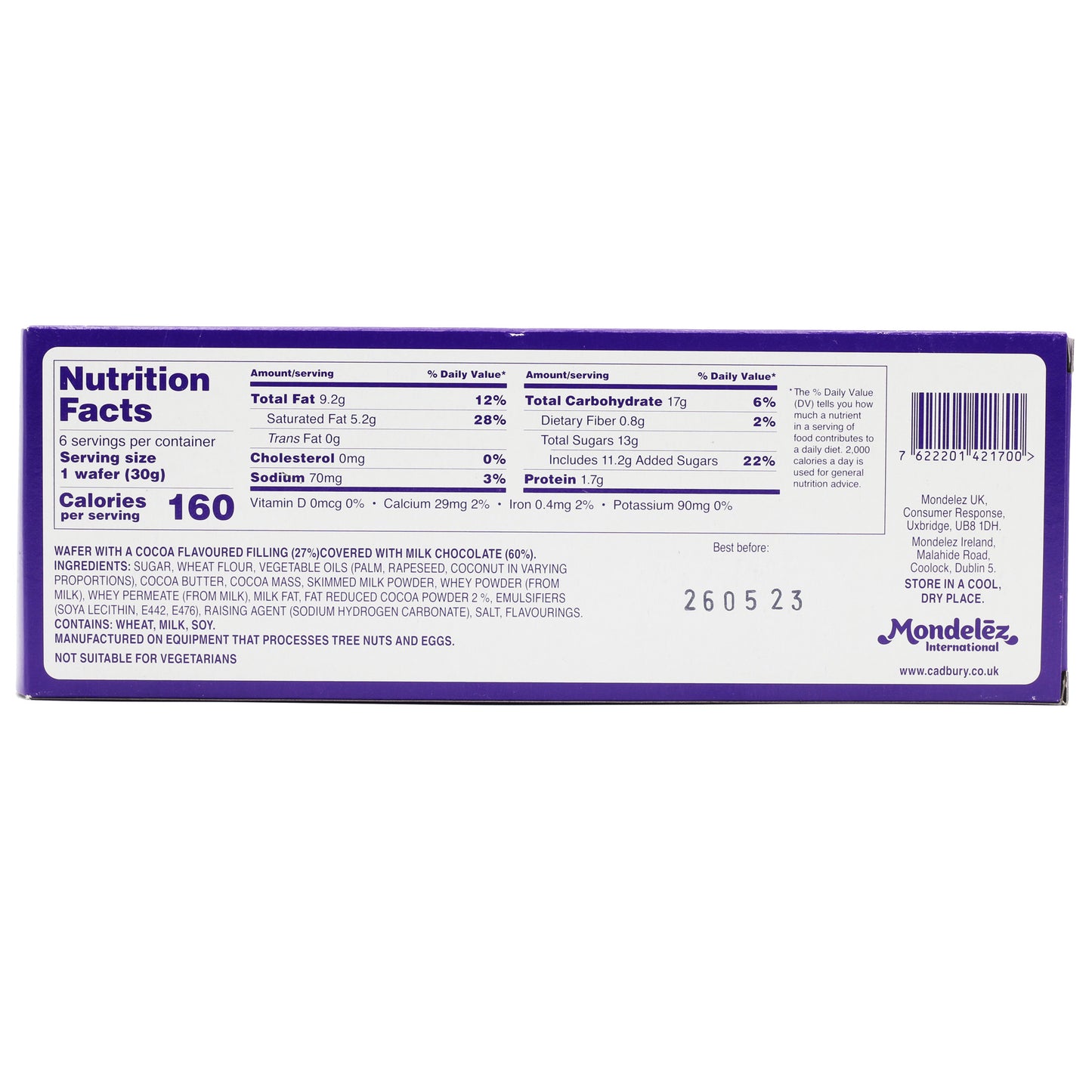 !Cadbury Roundie Wafer 6.3 oz (180 Gr)