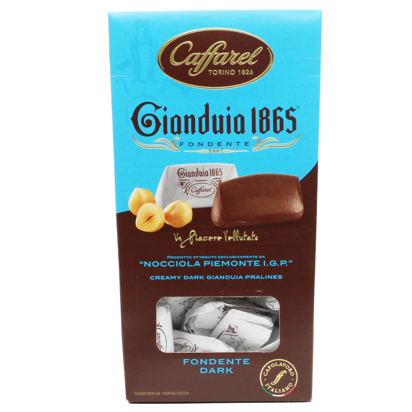 !Caffarel Gianduia Fondente Dark 5.3 Oz (150 Gr)