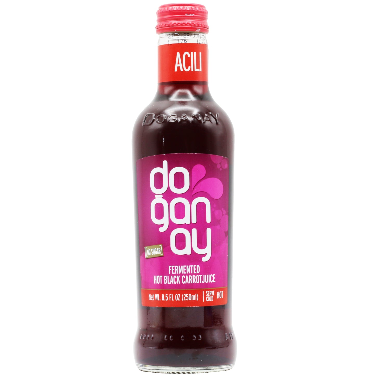 Doganay Spicy Salgam Glass Bottle 8.5 fl oz (250 ml)