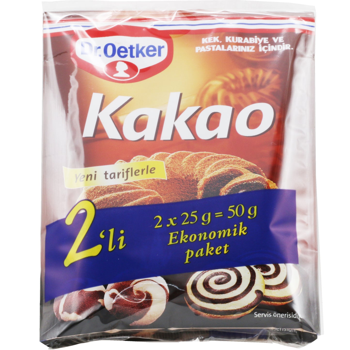 Dr Oetker Cocoa 2 Pcs 50 Gr