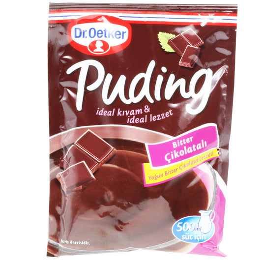 Dr Oetker Bitter Chocolate Pudding 3.91 Oz  (111 Gr)