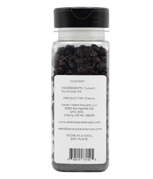Seven Years Harvest Dried Currants 9.5 Oz (269 Gr)