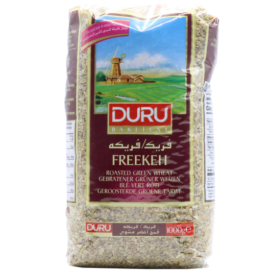 Duru Freekeh Roasted Green Wheat 1 Kg (1000 Gr)