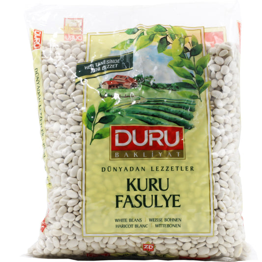 Duru Dry White Beans 2.5 Kg (2500 Gr) 7mm