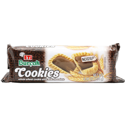 Eti Burcak Cookies w Milk Chocolate 4.02 oz