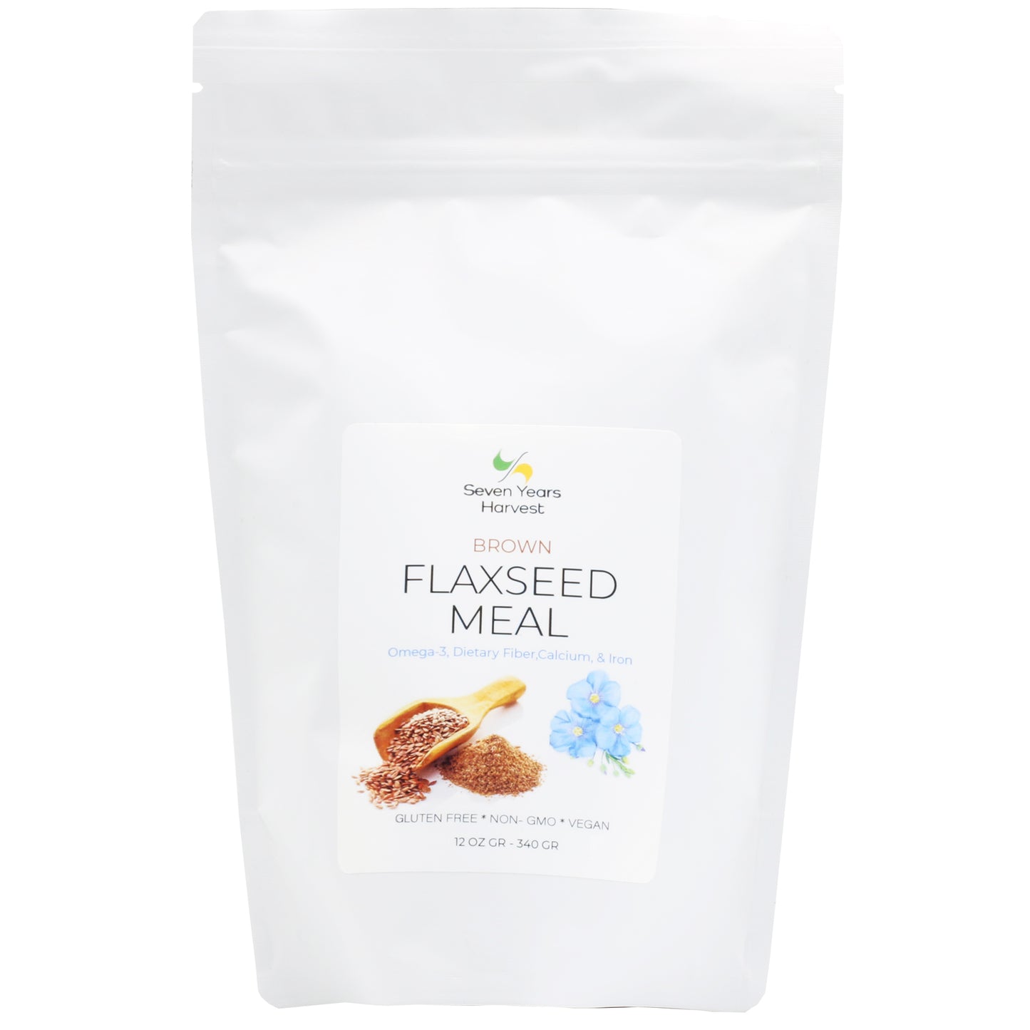 SYH Brown Flaxseed Meal 12 Oz (340 Gr)