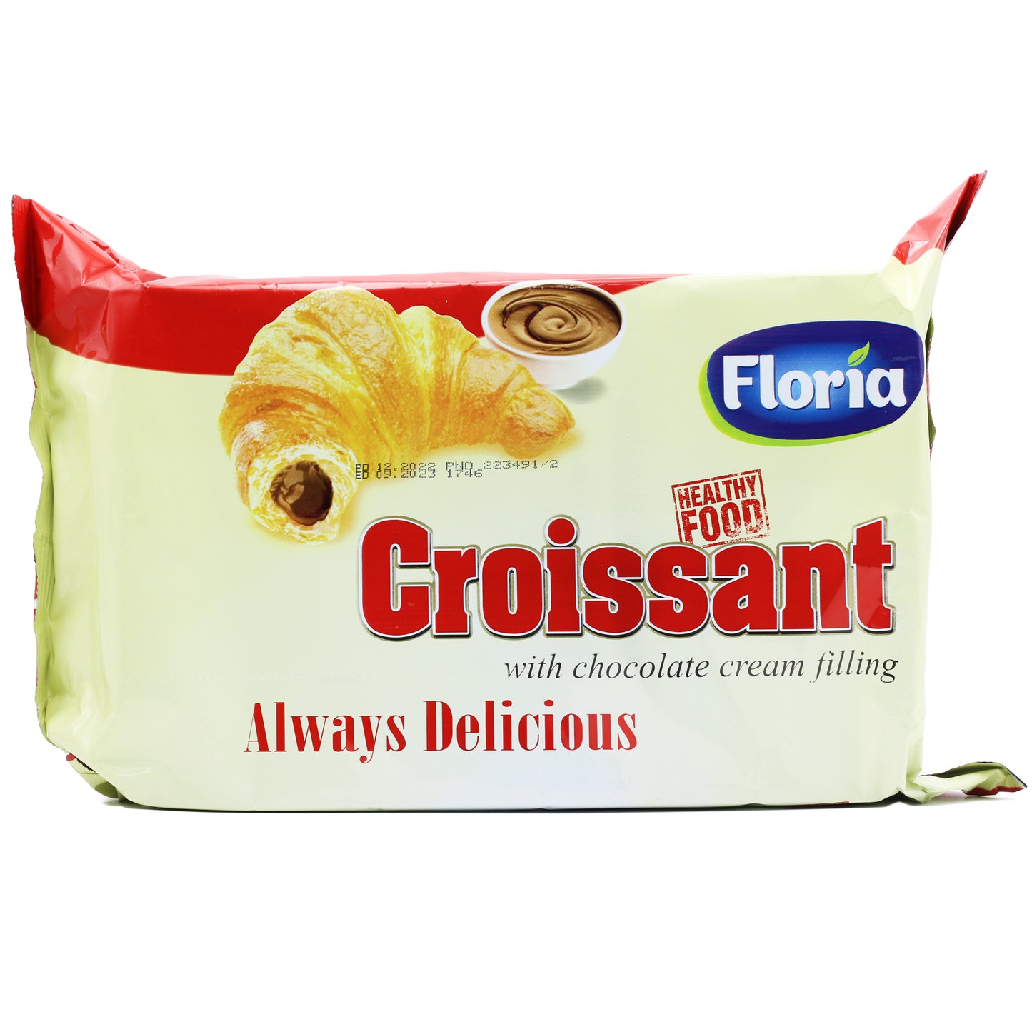 Floria Croissant with Chocalate Cream Filling 8.46 Oz (240 Gr)
