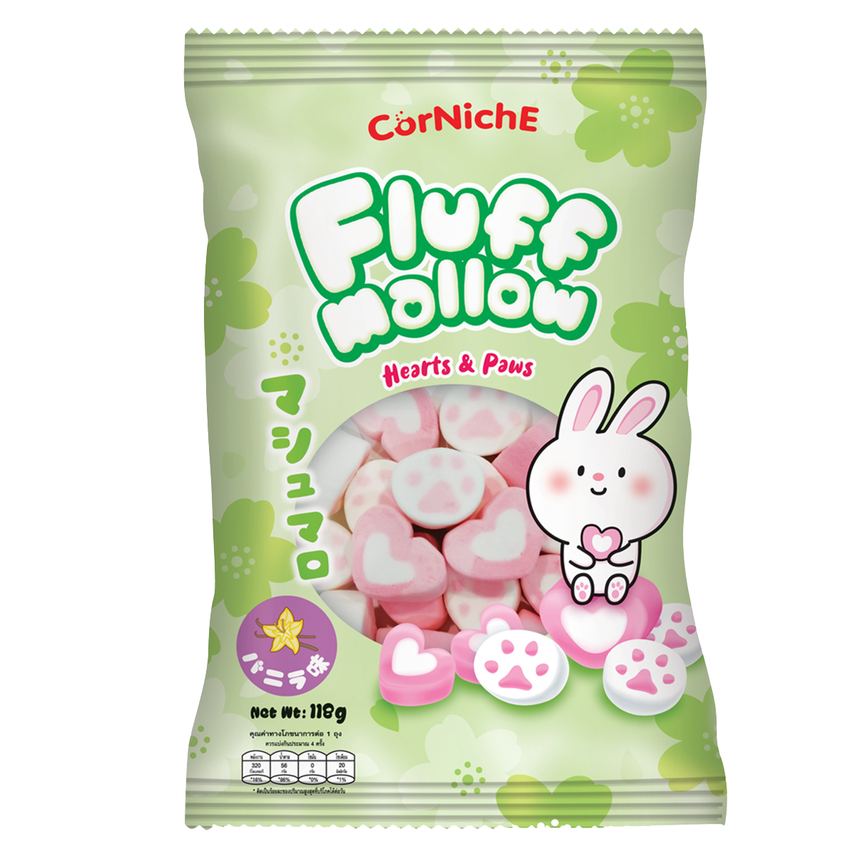 Corniche Hearts&Paws Marshmellows 118 gr