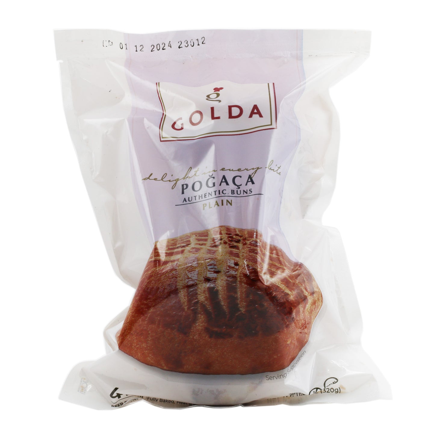 Golda Pogaca Plain 4 Pcs 11.28 Oz (320 Gr)