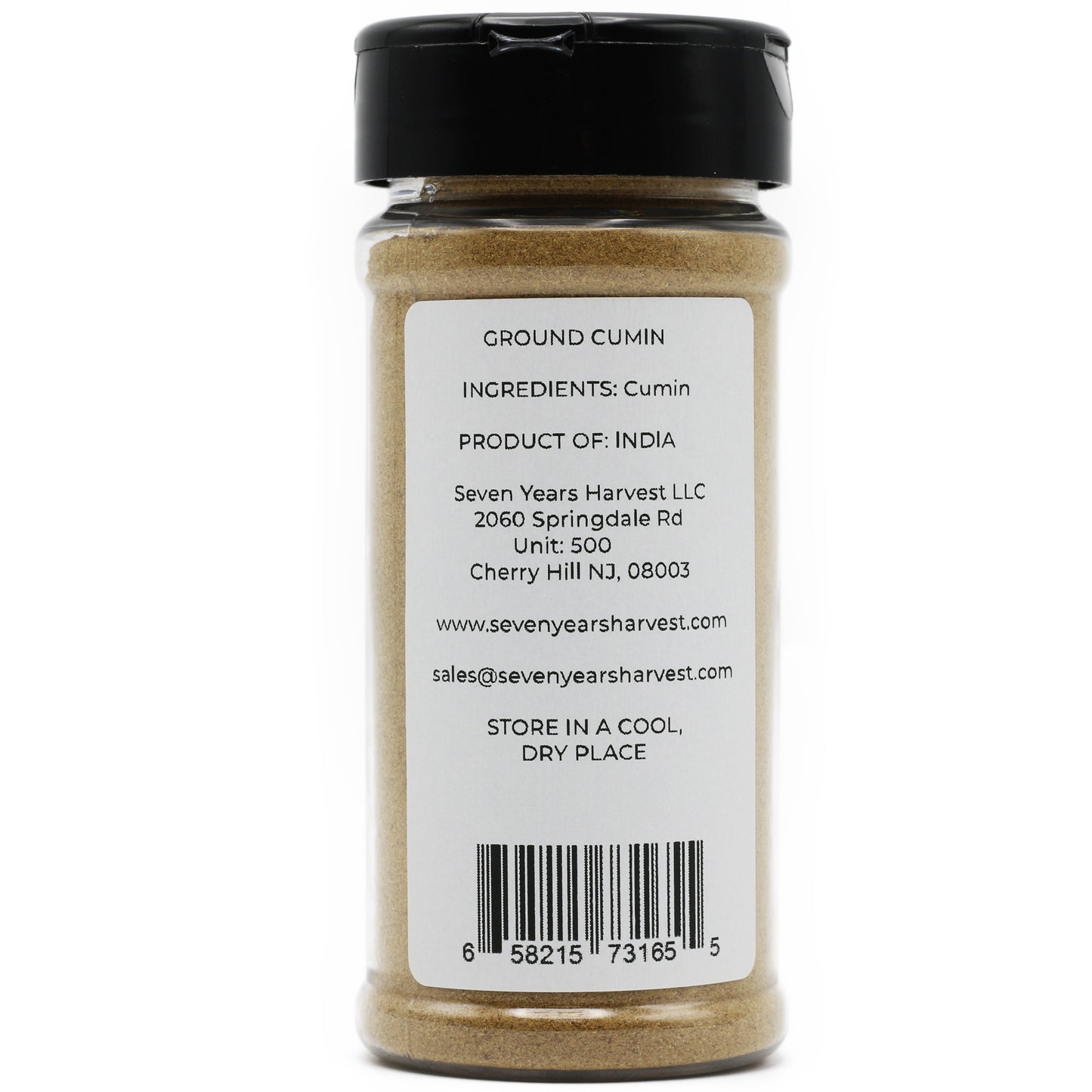 Seven Years Harvest Ground Cumin 4 Oz (113 Gr)