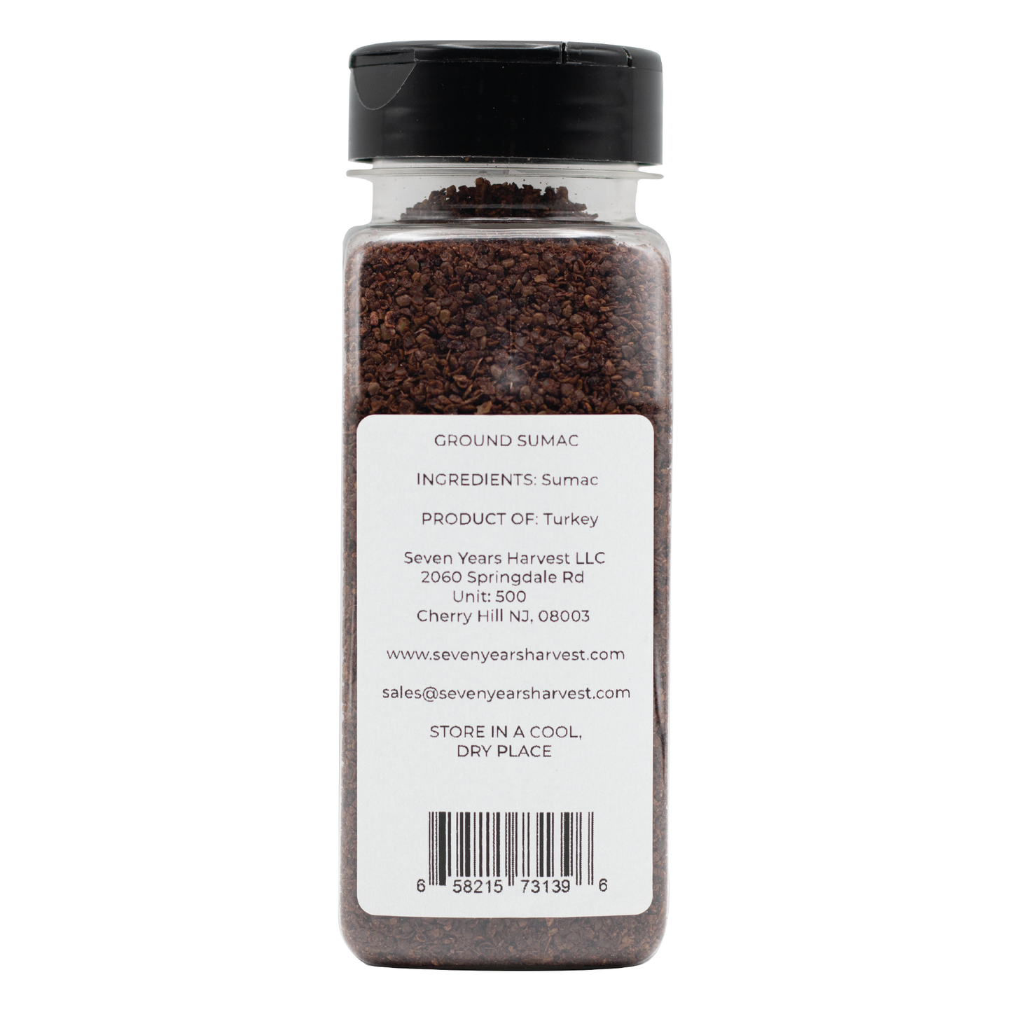 Seven Years Harvest Ground Sumac 9.5 Oz (269 Gr)