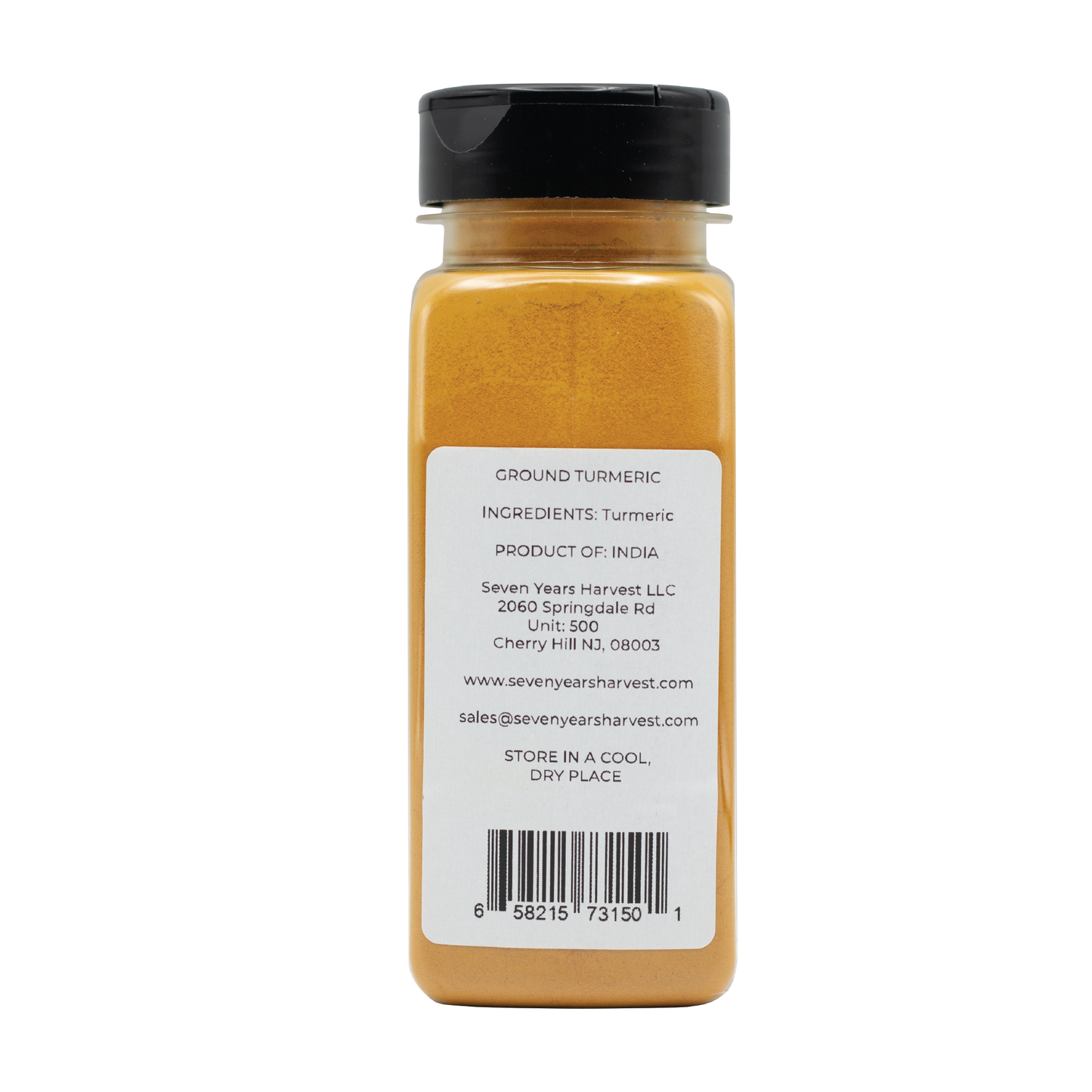 Seven Years Harvest Ground Turmeric 10 Oz (283 gr)