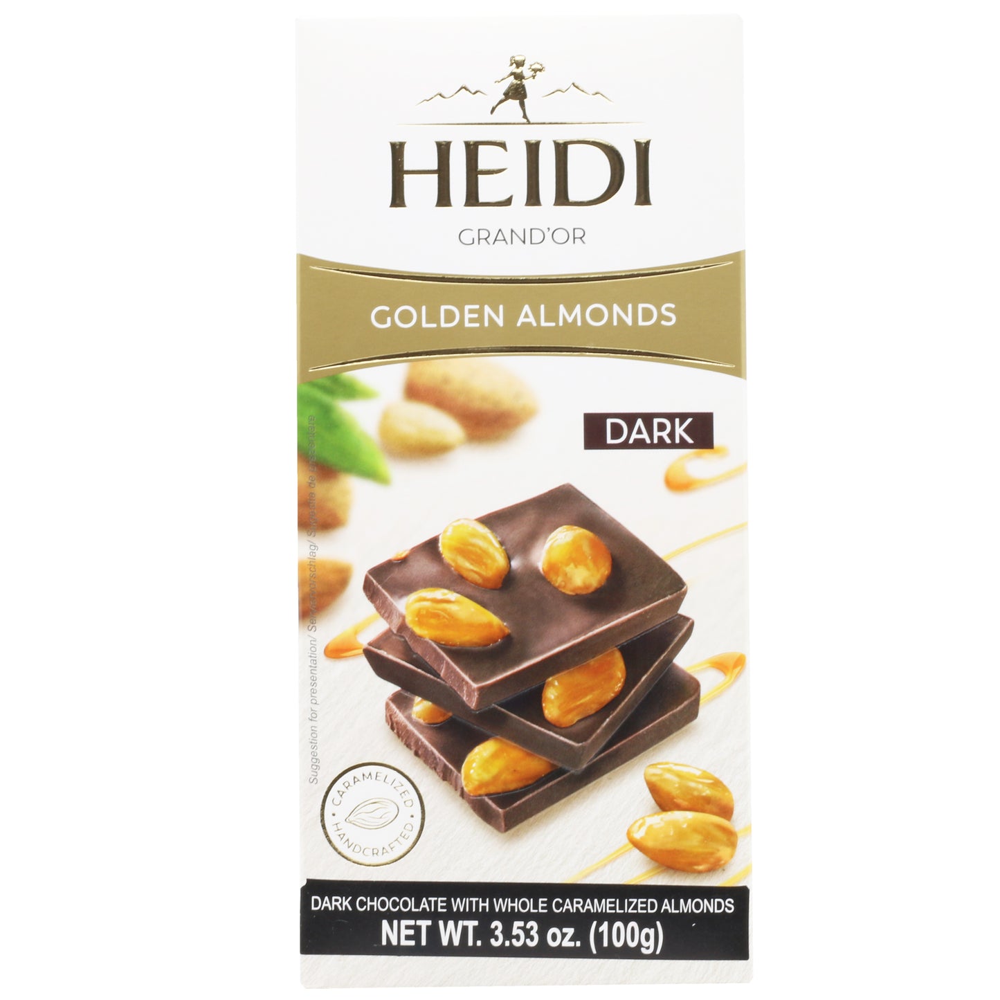 !Heidi Grandor Hzlnt Dark Choc 100g