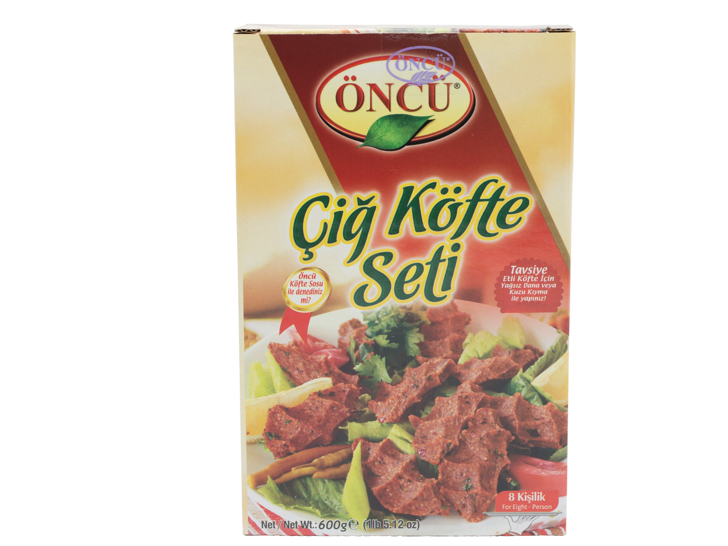 Oncu Cig Kofte Set 600 gr