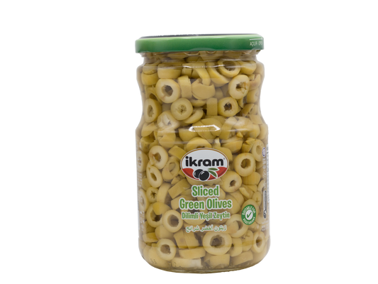Ikram Sliced Green Olives 700 Gr