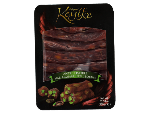Keyifce Turkish Delight W Pistachio &Pomegranate 350 Gr
