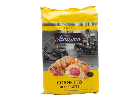 Massimo Croissant Red Fruit 6 Pcs  300 Gr