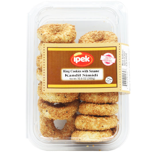 Ipek Ring Cookies W Sesame(Kandil Simidi) 300 Gr
