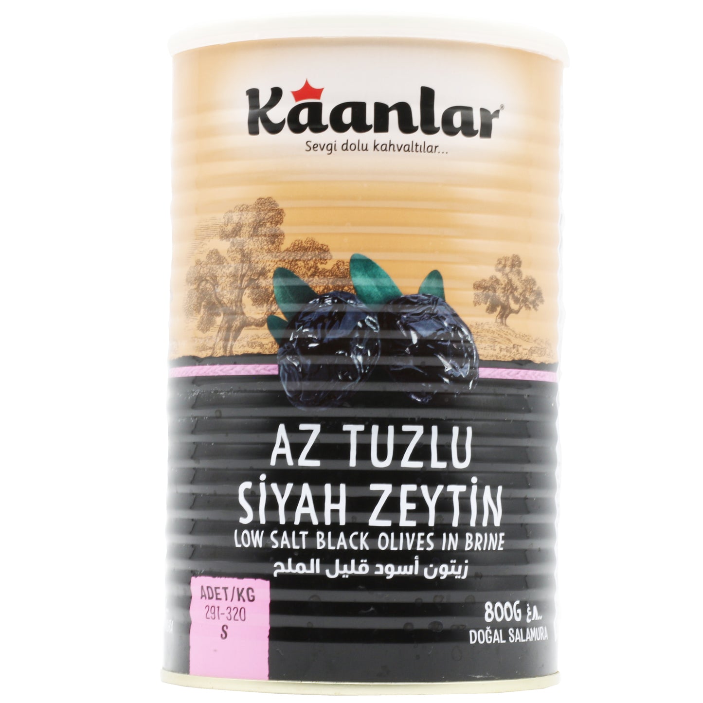 Kaanlar Black 0ives In Brine 291-320 S 800 Gr