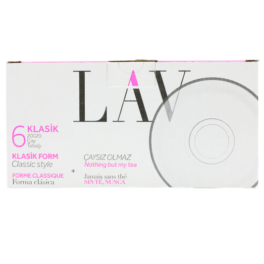 Lav Classic Tea Cup Plate 6pcs