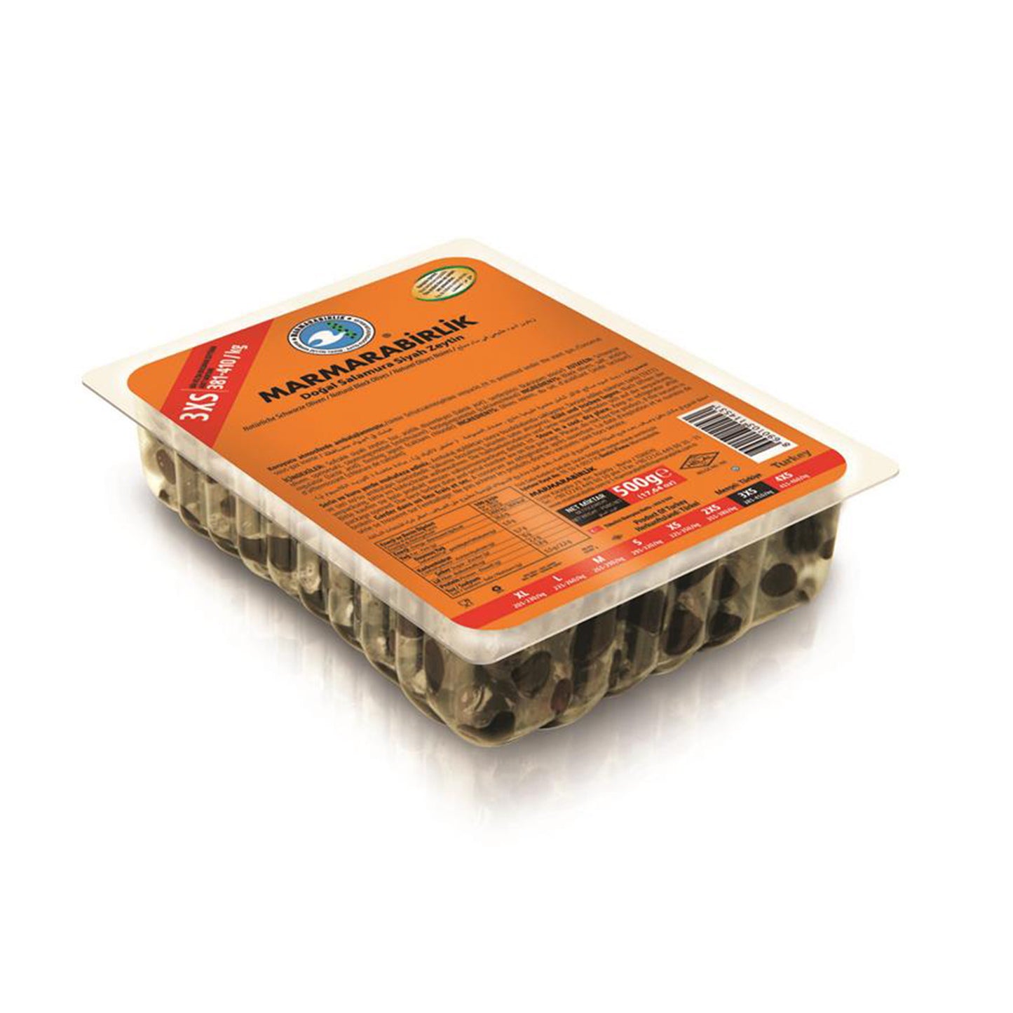 Marmarabirlik Lux Olive 3XS 500 gr