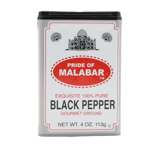 Malabar %100 Pure Black Pepper 4 Oz ( 113 Gr)