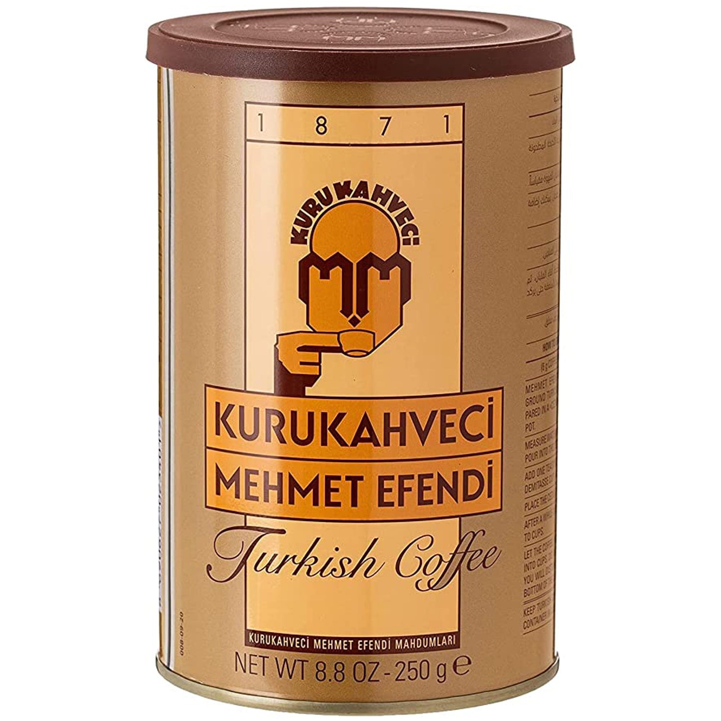 Mehmet Efendi Turkish Coffee 250 Gr (8.8 Oz)