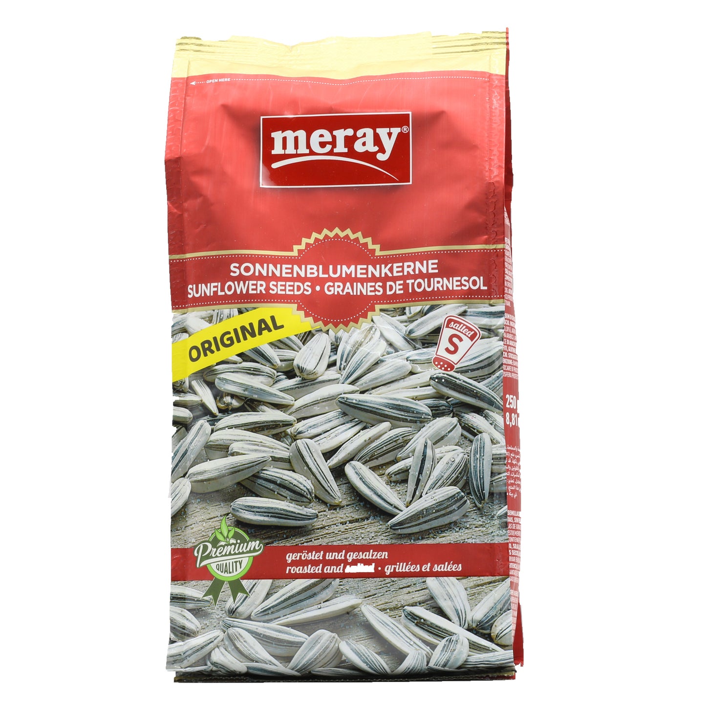 Meray Sunflower Seeds Salted 8.81 Oz ( 250 Gr)