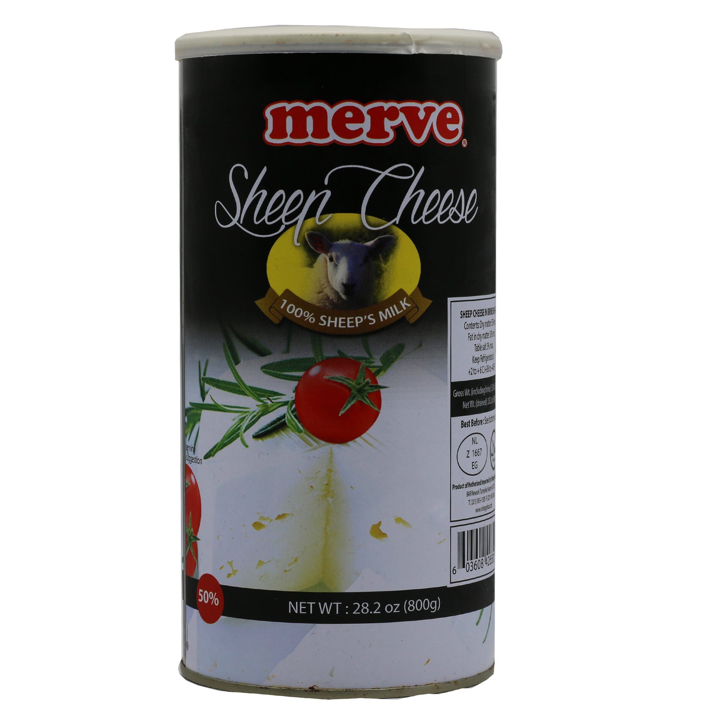 Merve Sheep Cheese 50% 800 Gr