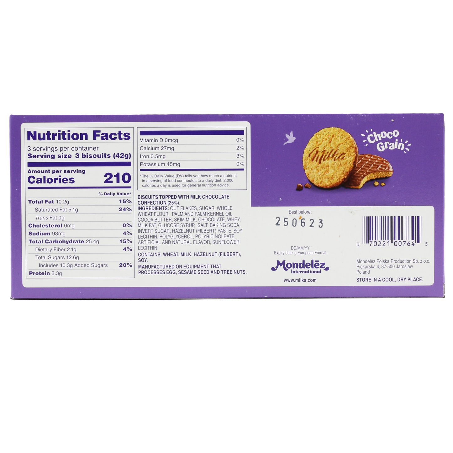!Milka Choco Grain 4.4 Oz (126 Gr)