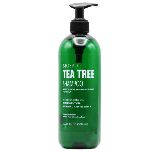 Mosaic Tea Tree Shampoo 20.28 Fl Oz (600 Ml)