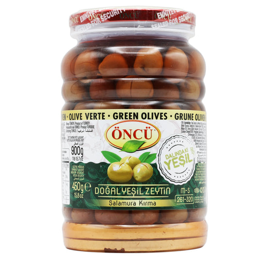 Oncu Green Olives M-S 15.87 Oz (450 Gr)