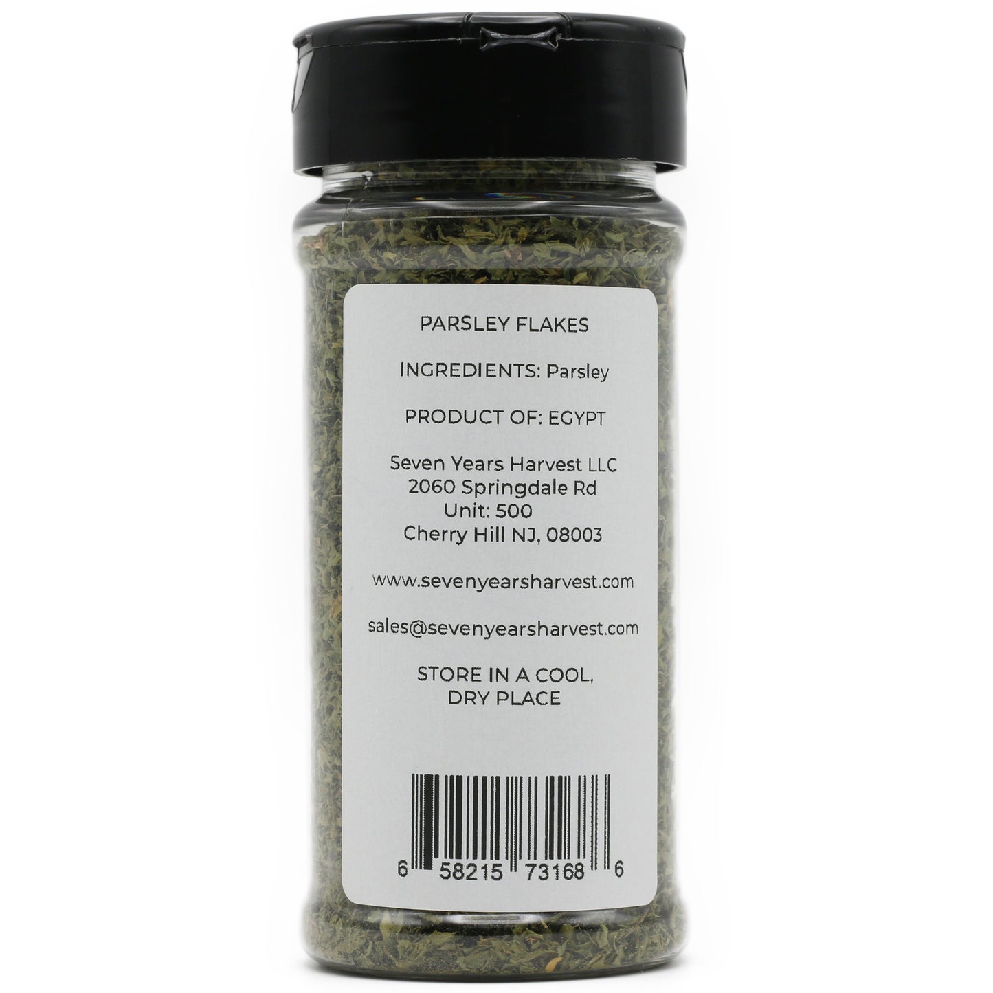 Seven Years Harvest Parsley Flakes 1 Oz (28 Gr)