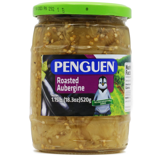 Penguen Roasted Eggplant 18.34 Oz (520 Gr)