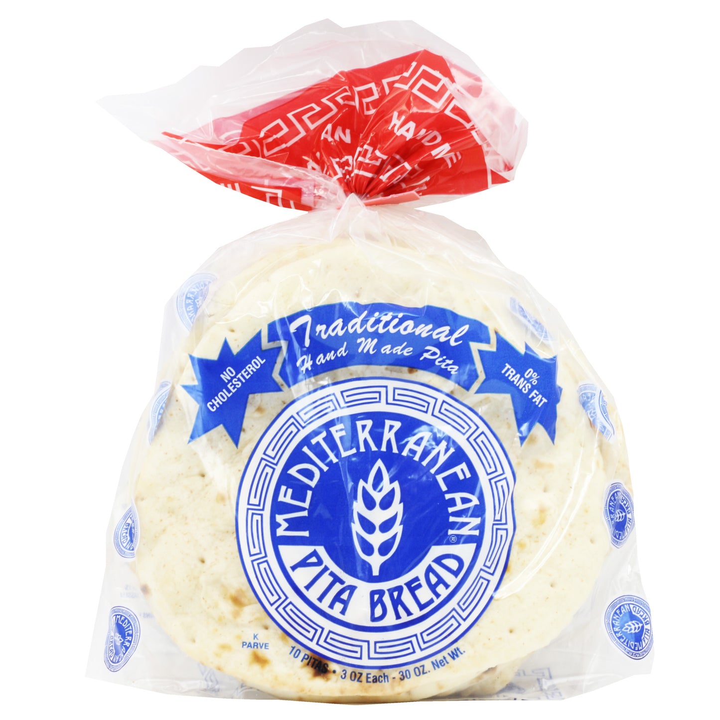 !Mediterranean Traditional Pita Bread 30 oz
