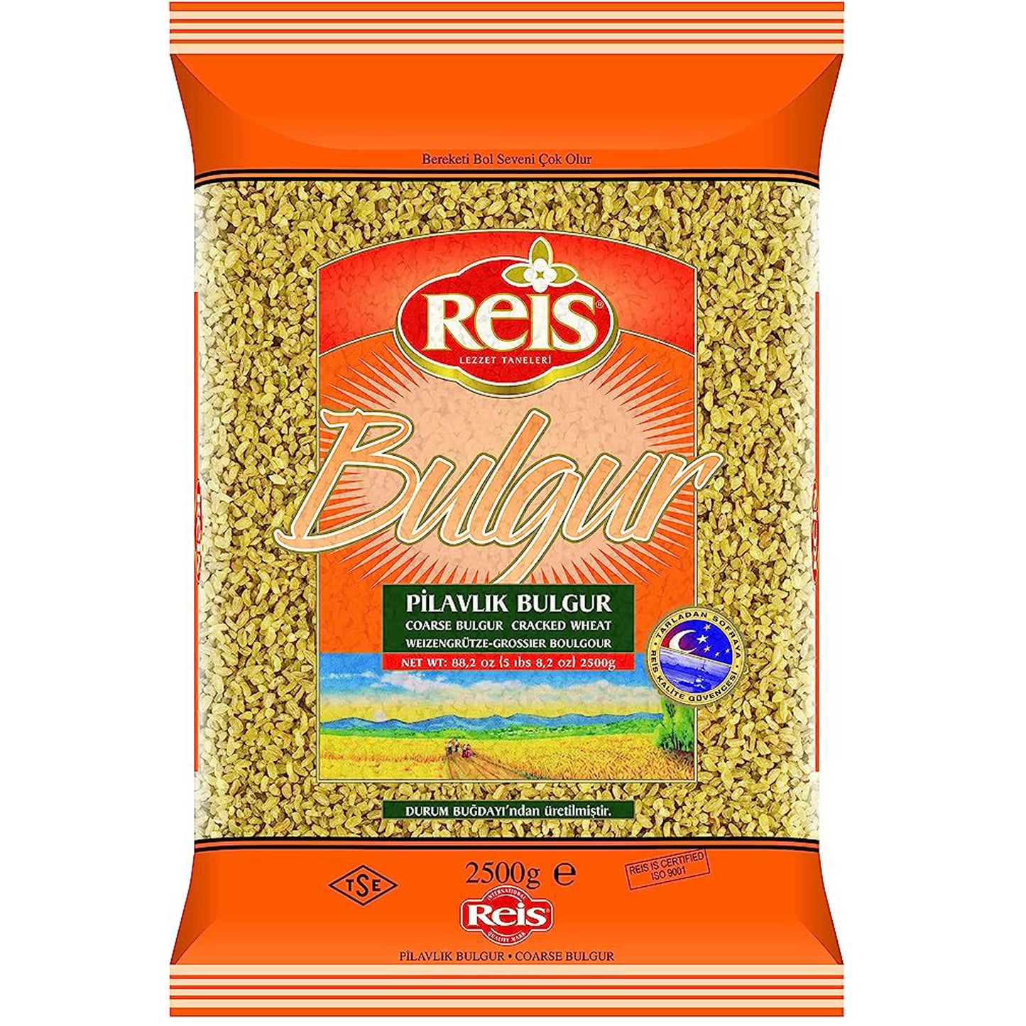 Reis Coarse Bulgur 5.5 Lb (2.5 Kg)